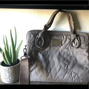 Marc Jacobs gray laptop bag for 13 inch laptop!